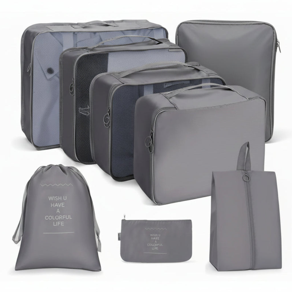 JUSTPACK™ | סט אריזה חכם 7 חלקים למזוודה